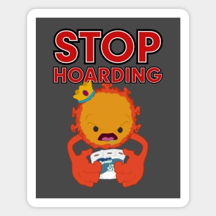 Coronavirus "STOP HOARDING" Magnet